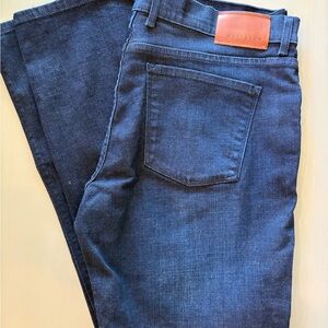 Mott & Bow Men's Dark Blue Slim Jeans